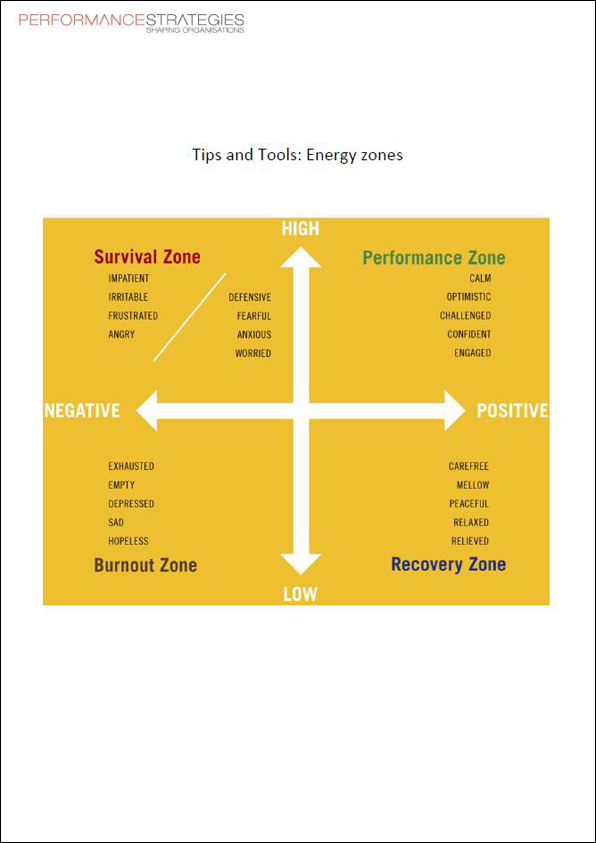 Energy zones icon border - Performance Strategies